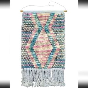 Vintage Macrome Wall Hanging Tapestry Wall Decor fabric Art Bohemian Wall Hangin